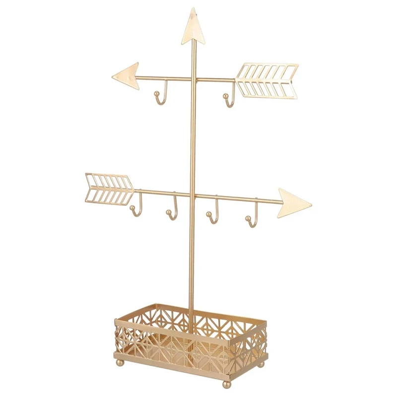 

Jewelry Storage Rack Earrings Hanging Stand Jewellery Holder Organizer Hanger Storage Rack Display Jewelry Display Rack