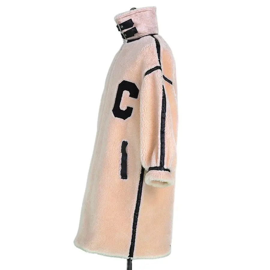 Женское длинное пальто женские зимние 2022 акция женское пончо из натурального