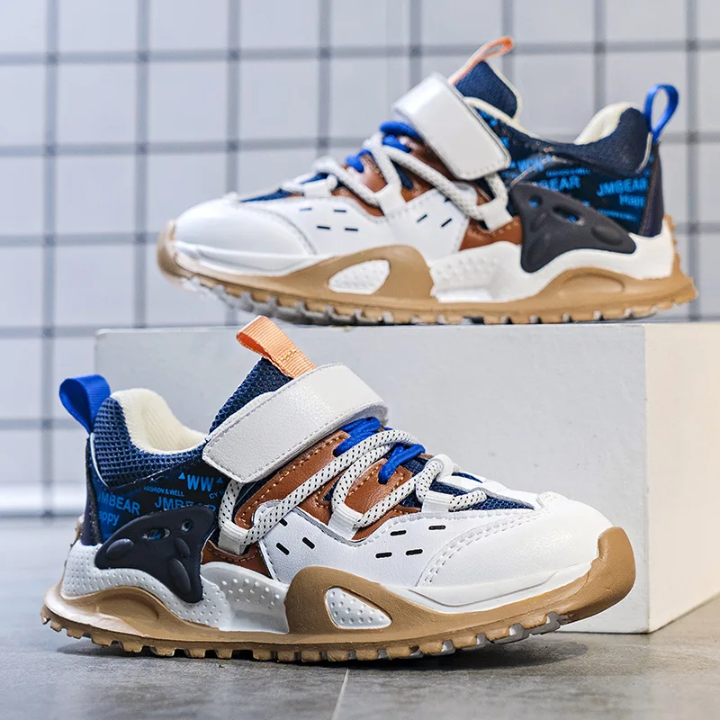 

Designer Kids Shoes Fashion Children Sneakers for Girls and Boys 6-10y High Quality Toddlers School Tennis 26-36#