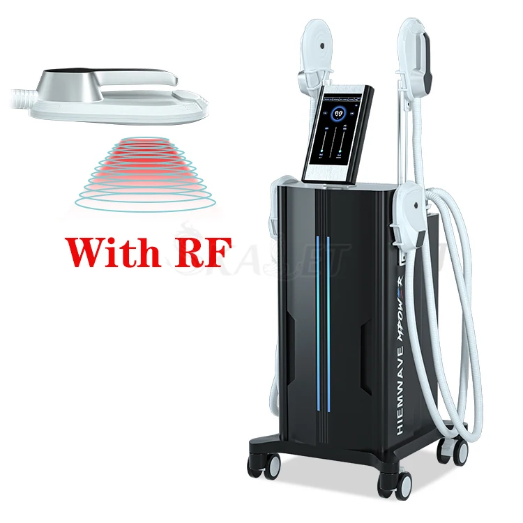 

EMSlim RF EMS Electromagnetic HIEMT Muscle Training Slimming Machine for Weight Loss Butt Lift Build