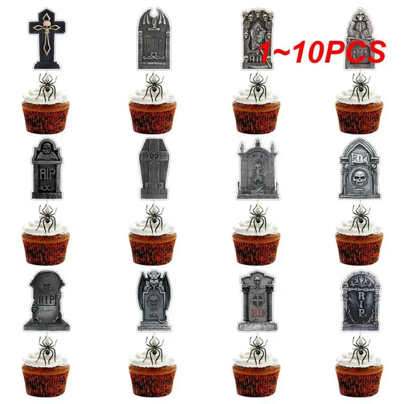 

1~10PCS Halloween Stickers 4 Specifications Create A Terrifying Halloween Atmosphere Realistic Design