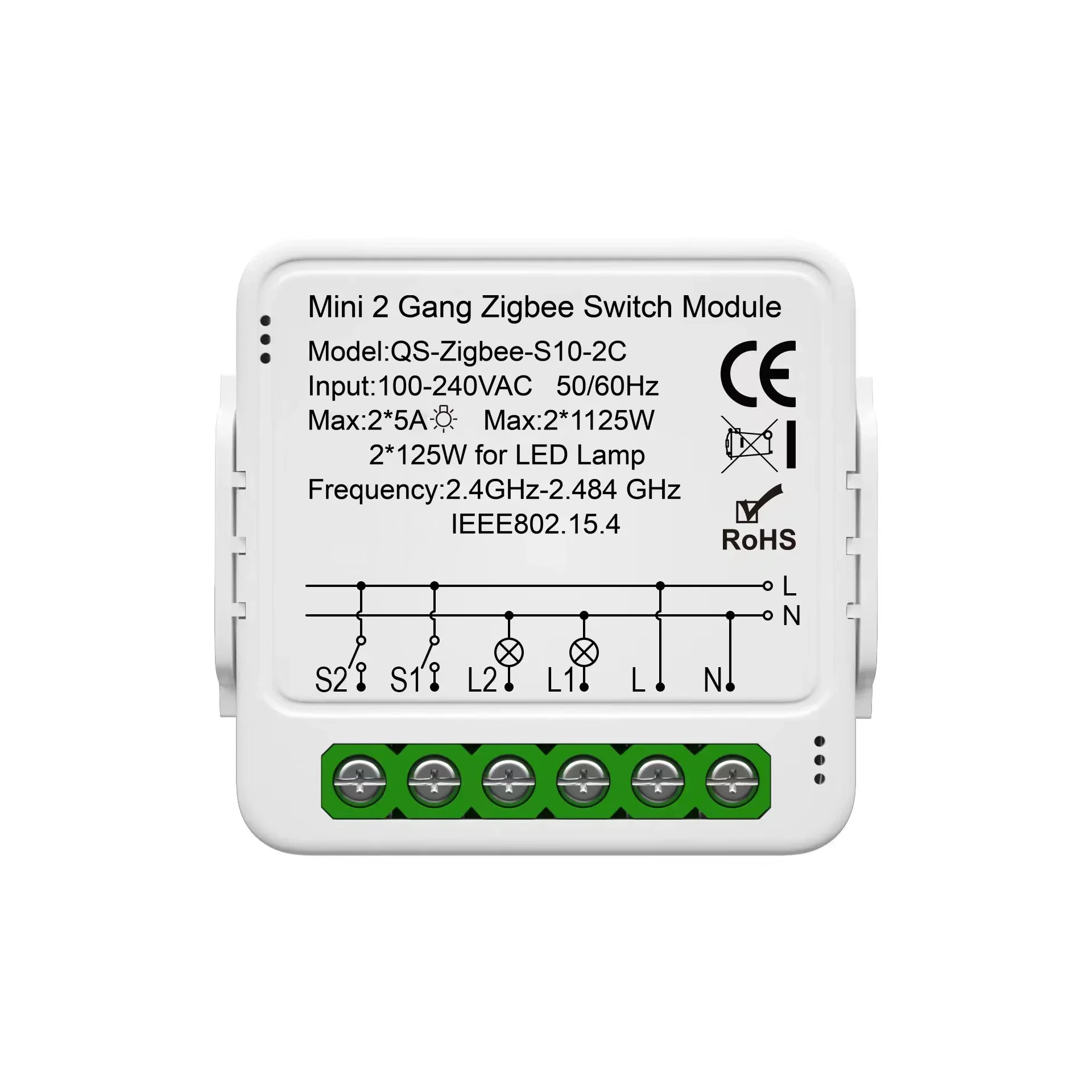

Модуль умного переключателя Netherus Zigbee