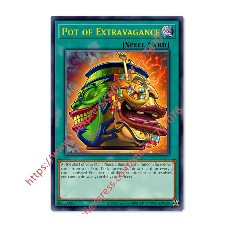 

Yu Gi Oh Pot of Extravagance SR Japanese English DIY Toys Hobbies Hobby Collectibles Game Collection Anime Cards