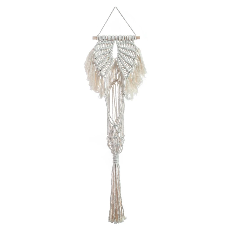 

Искусственные крылья ангела, декоративный держатель для цветочного горшка, подвесная корзина для внутреннего и наружного украшения дома в ...