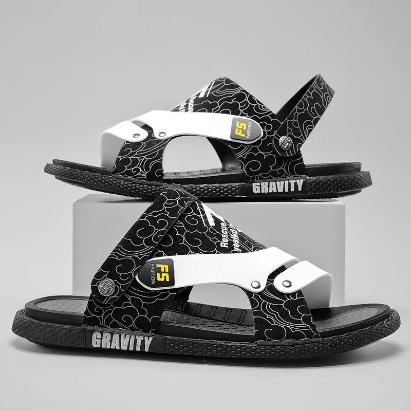 

Casual men's sandals 2023 New Four Seasons Versatile Men's Shoes Wear non-slip leather sandals and men's shoes in summer