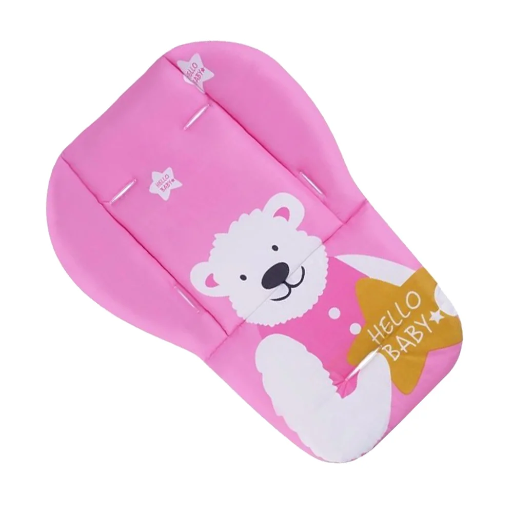 

Stroller Cushion Pad Liner Cotton Newborn Neck Body Support Pillow Breathable for Newborn Infant Toddler