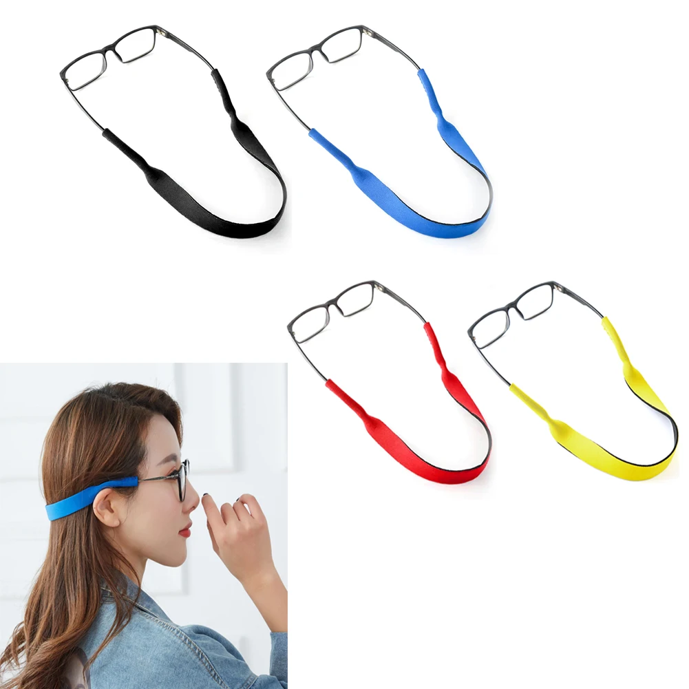 

Eyeglasses Lanyard Straps Neoprene Sunglasses String Ropes Glasses Chain Sports Band Holder Elastic Anti Slip Cords