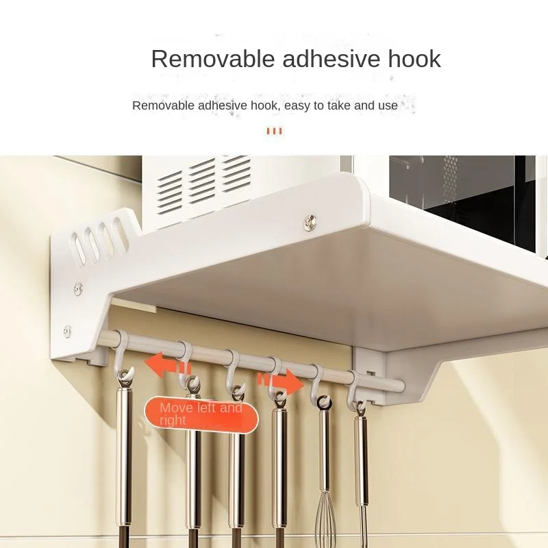 Регулируемая Многослойная стойка для микроволновой печи хранения в кухне Рама