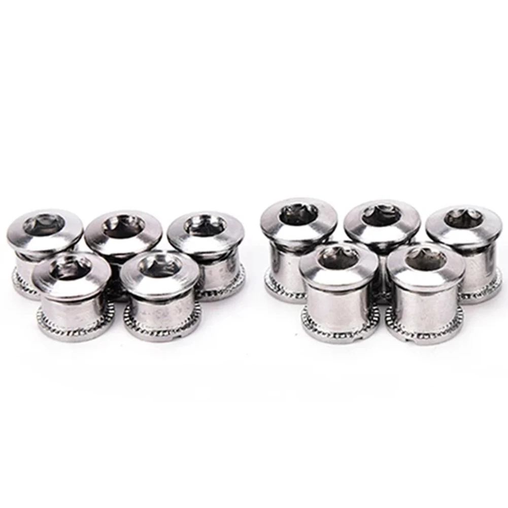 

Велосипедный инструмент, звездообразные винты из нержавеющей стали, устойчивые к коррозии, с более длительным обслуживанием, детали для горного велосипеда, серебристый, совершенно новый