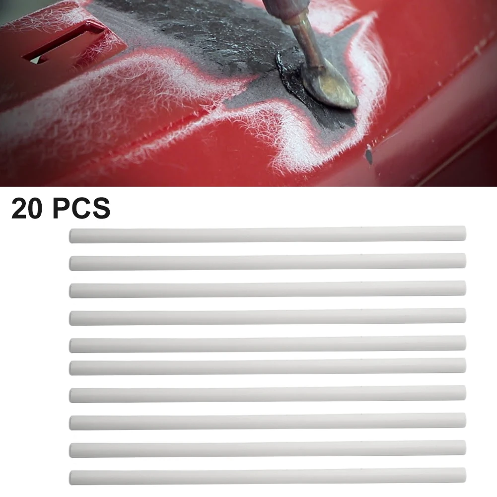 

20pcs Plastic Welding Rods 230*10 Mm For TPO TEO PP Car Bumper Kayak Canoe Toy Repairing Soldering Welding Equipment Tools