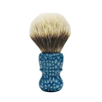 boti sea blue dragon scale pattern handmade shaving brush can be customized service logo pattern and size