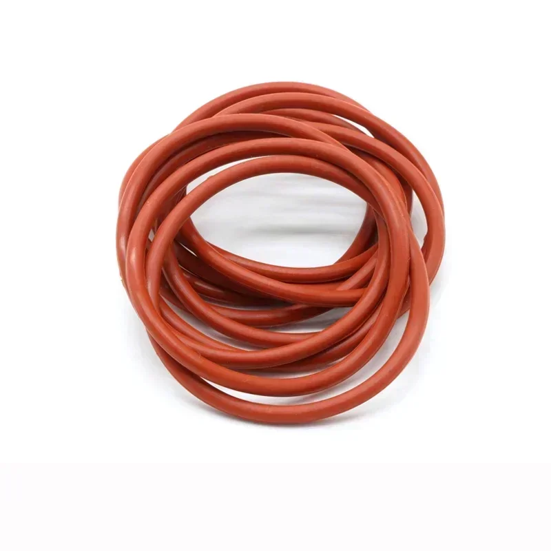 50 шт.VMQ уплотнительное кольцо толщина прокладки CS 2 4/3 мм наружный диаметр 8 ~ 70