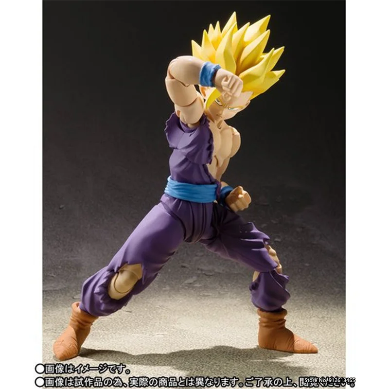 

Japanese Animation Design Peripheral Toys Dragon Ball Monkey King Fan Super Saiya People War Damage Can Do Model Ornaments