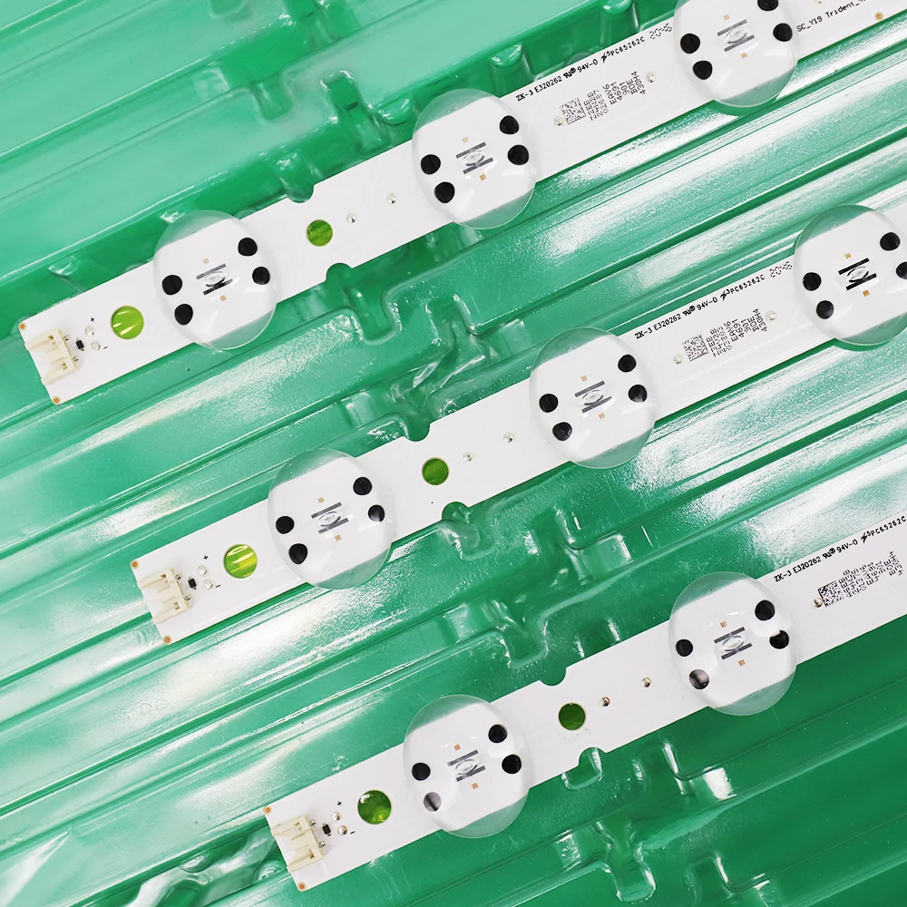 1 комплект = 3 шт., Светодиодная лента для подсветки LG 43UM7500PLA SSC_Y19 _ 43um75 SSC_Y19 Trident_43UM75_REV00_181029 EAV64592501