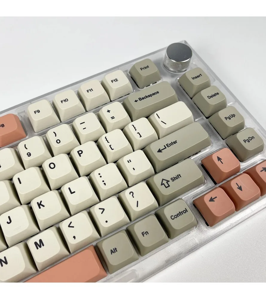 Фото Клавиши в ретро-стиле, 138 клавиш, профиль XDA, PBT, сублимационная печать, тайваньская фонетическая раскладка, японский, русский, тайский, корейский. №5