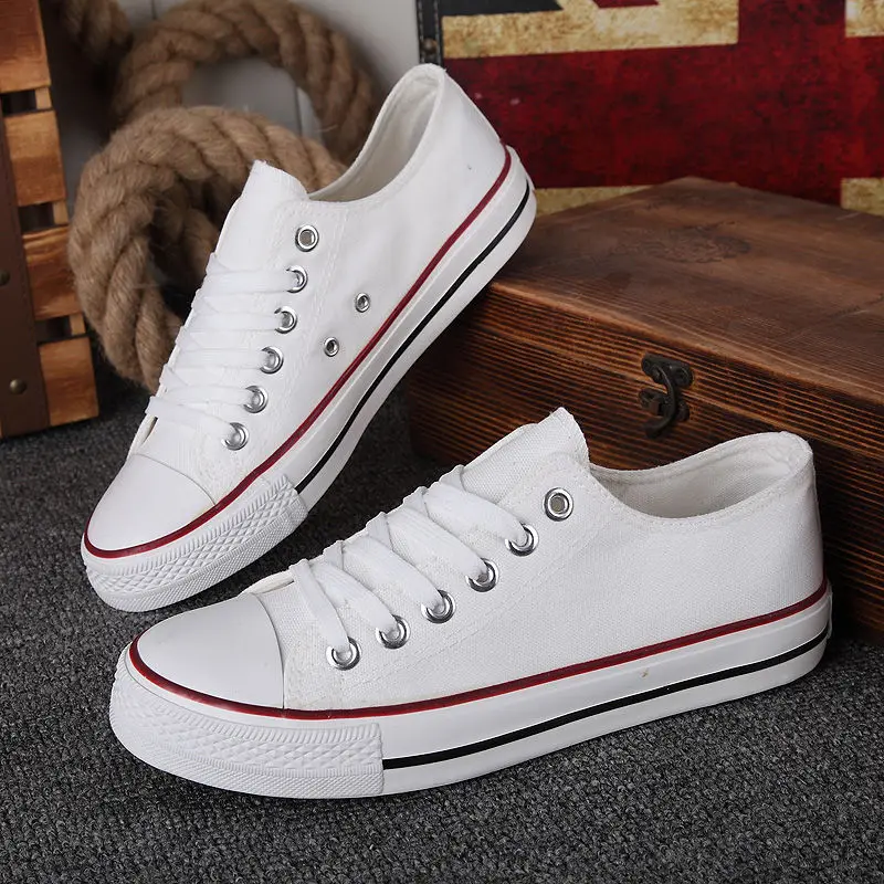 

Ladies Vulcanized Shoes Classic Ladies Canvas Shoes White Sneakers Slip On Ladies Sneakers Sneakers Comfortable Couple Shoes