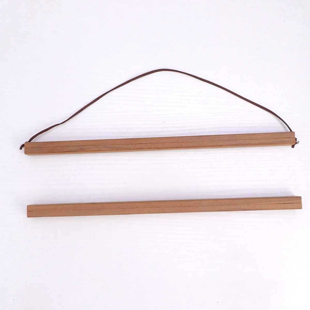 

Solid Wood Painting Hanger Artwork Poster DIY Magnetic Frame Hanging Rod Frames
