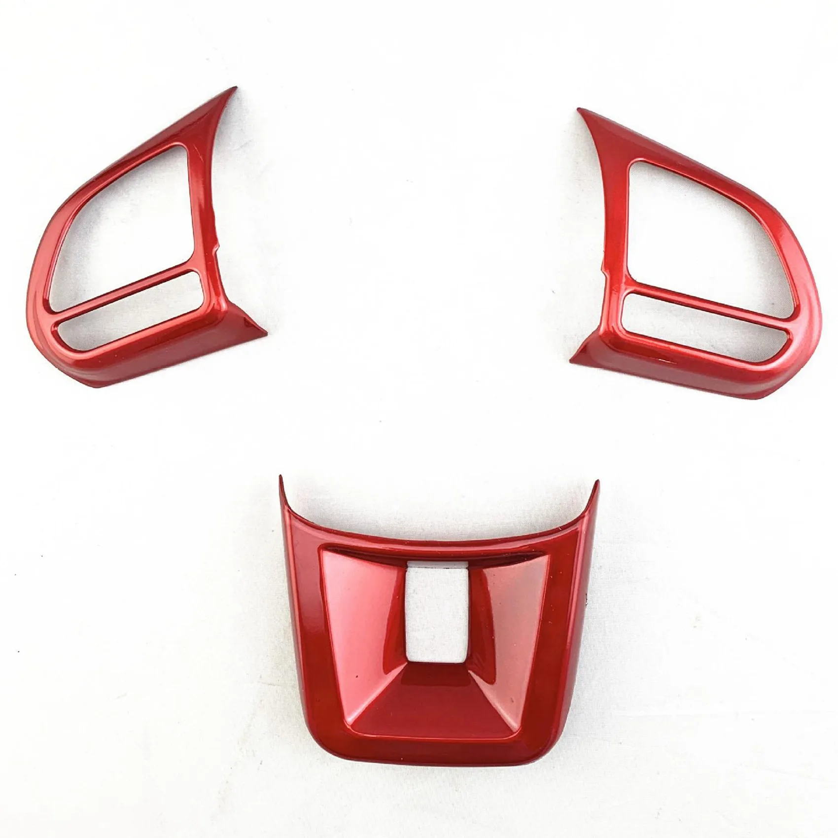 

3Pcs/Set ABS Car Steering Wheel Button Cover Sticker Interior Decoration for MG5 MG6 MG HS ZS Car Styling