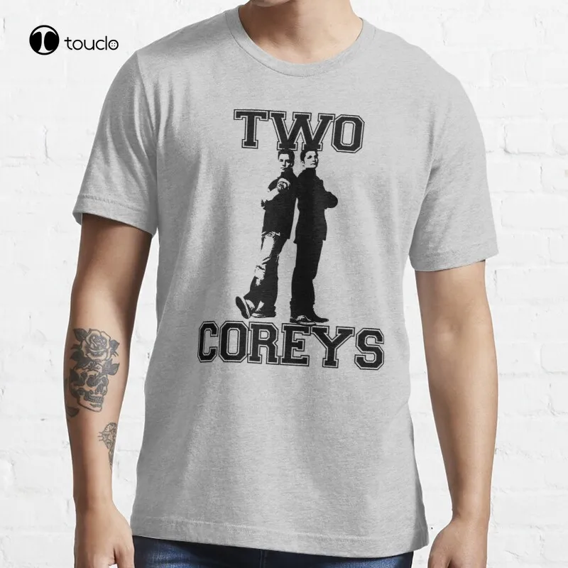 

Лучшая команда этикеток. Футболка из хлопка с надписью «Two Coreys Corey Haim»