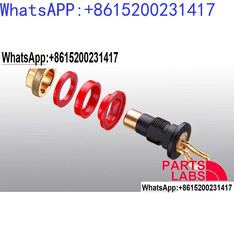 Оригинальный Guhe F-U-R-U-TE-C-H FP-901 (G) позолоченный разъем RCA Lotus класса Fever