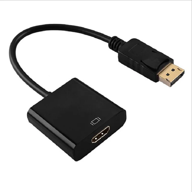 

DisplayPort DP To HDMI Active Video Audio Adapter Converter For PC Laptop 0.5m DP To HDMI Female Cables For Computer