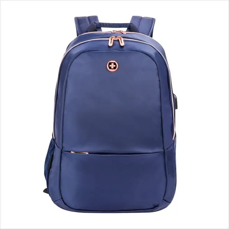 

"Remi" Laptop Backpack w/ Smart USB Charge Port, Dedicated Padded Laptop Pocket (Fits 15.6″ MacBook Pro & Notebooks) | Navy