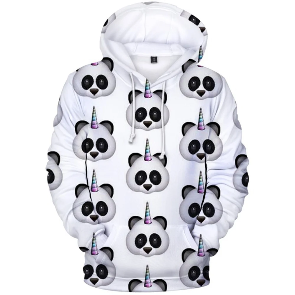 3d Digital Printing Panda Fashion Hip Hop Men's Hoodies 2022 Spring Autumn New Casual Long Sleeve Tops XXS-6XL Clothes