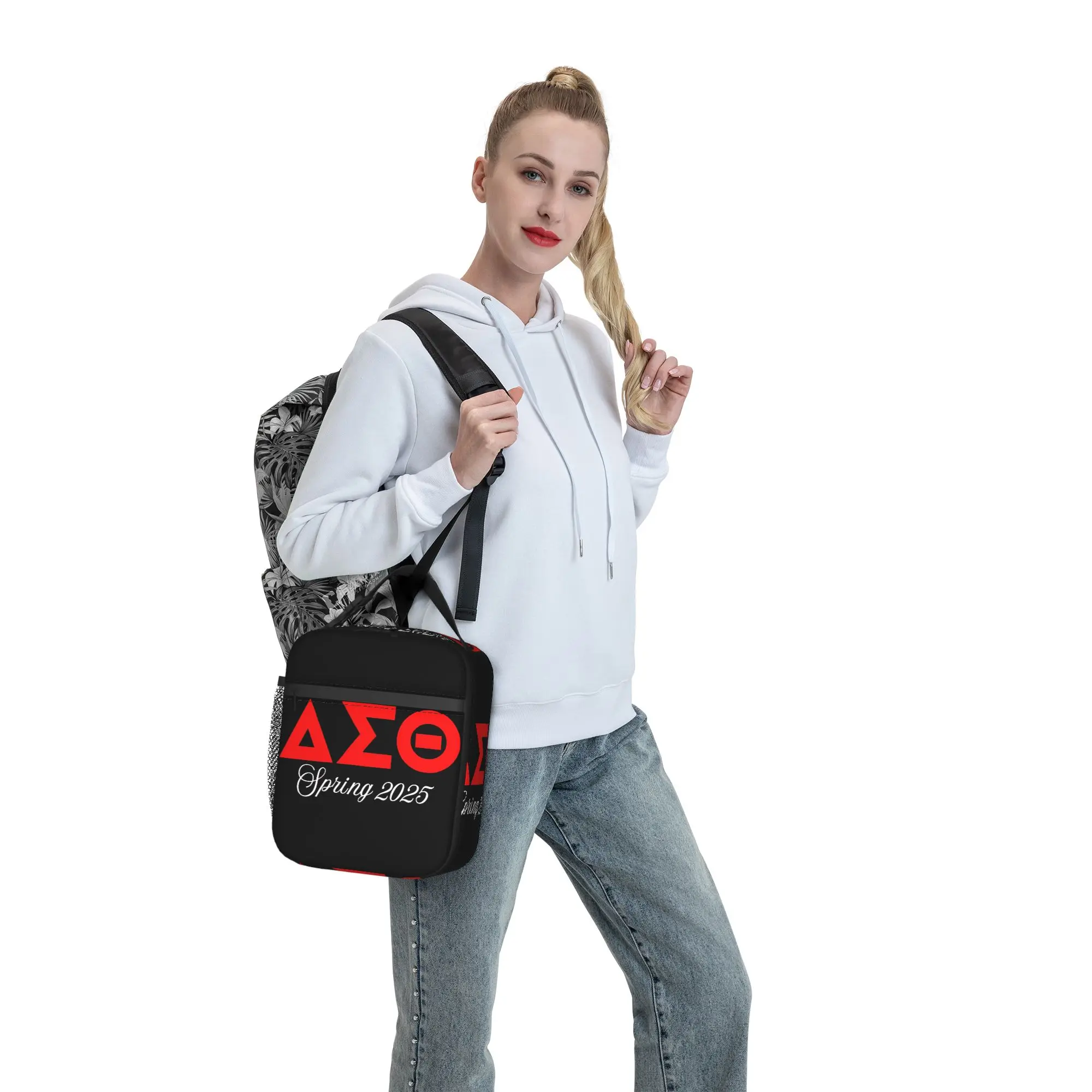 Сумка для обеда Delta Sigma Theta, милый ланч-бокс для ребенка, дорожная термосумка-холодильник, сумка-тоут из оксфордской ткани (art.: 3920d9dc10f2e) - 3920d9dc10f2e