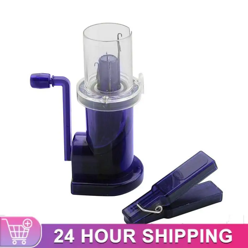 Красный стиль ручная полуавтоматическая машина для вязания веревки маленькая