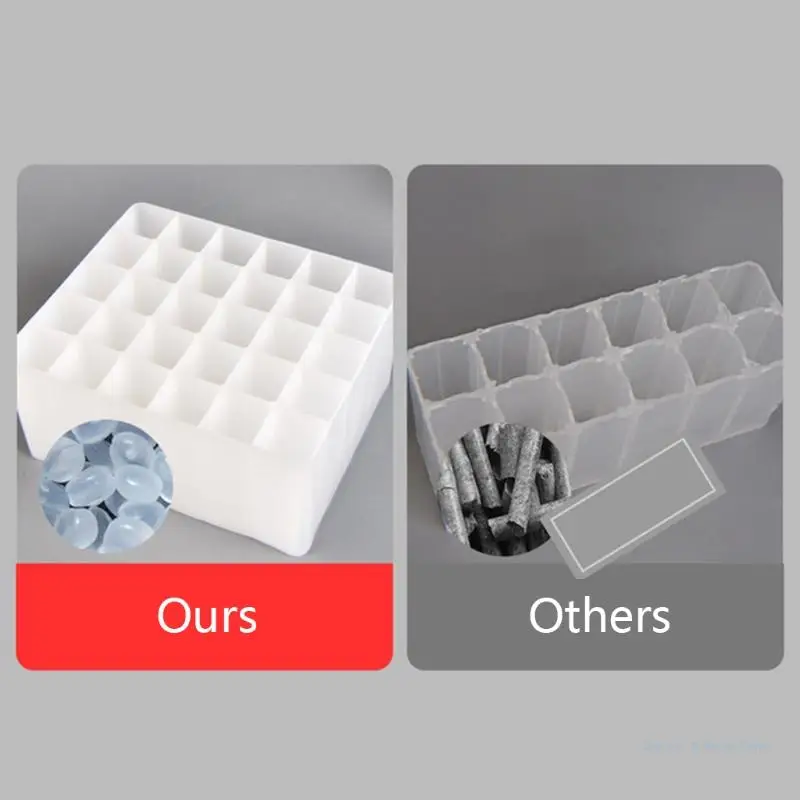 

M17F 30/36/40/48 Slots Plastic Marker Pen Box Storage Holder Brush Pencil Rack Table Stand Paint Brushes Holding