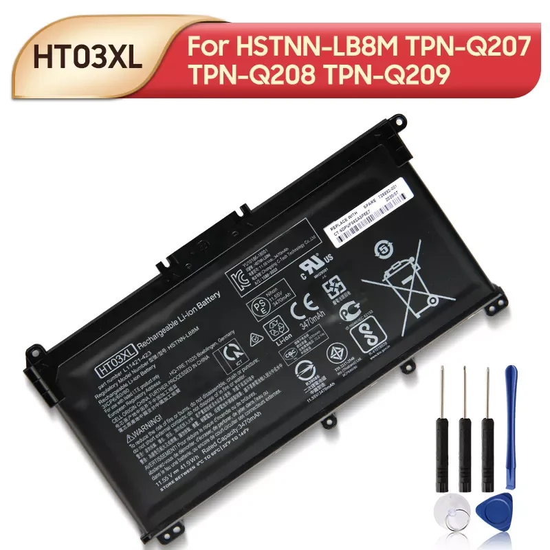 

2022 Original Replacement Laptop Battery HT03XL HSTNN-LB8M For HP L11119-855 L11421-1C1 L11421-2C2 L11 Pavilion 15-CW1000AU