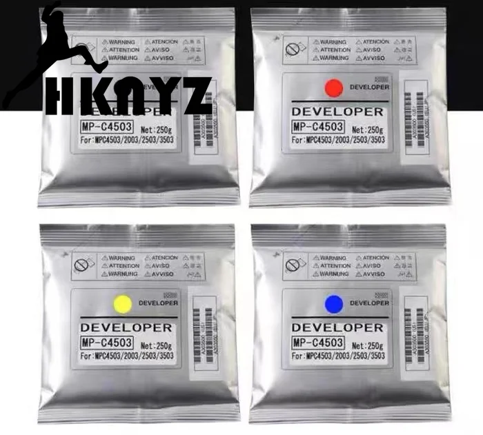 

1set 4pcs CYMK Developer For Ricoh Aficio MP C2003 C2503 C3003 C3503 C4503 C5503 C6003 MPC 2003 2503 3003 3503 4503 5503