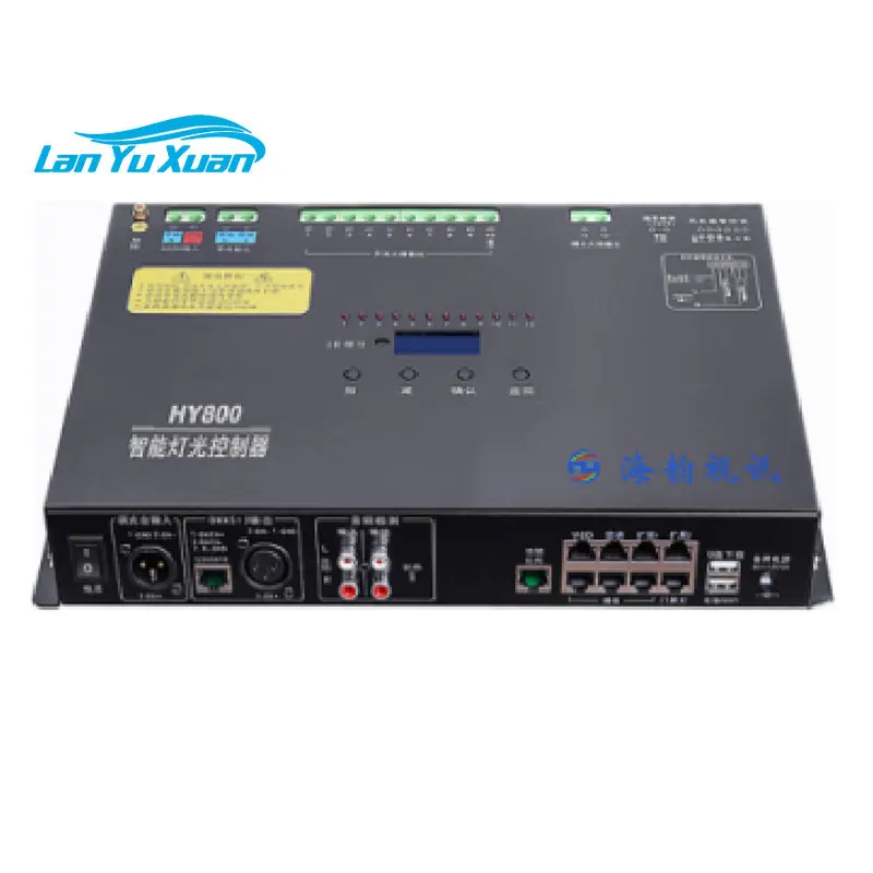 

MITUSHOW Intelligent Lighting DMX Controller Lighting Panel Controller and Wiring Box Whole Set for Lighting and Karaoke