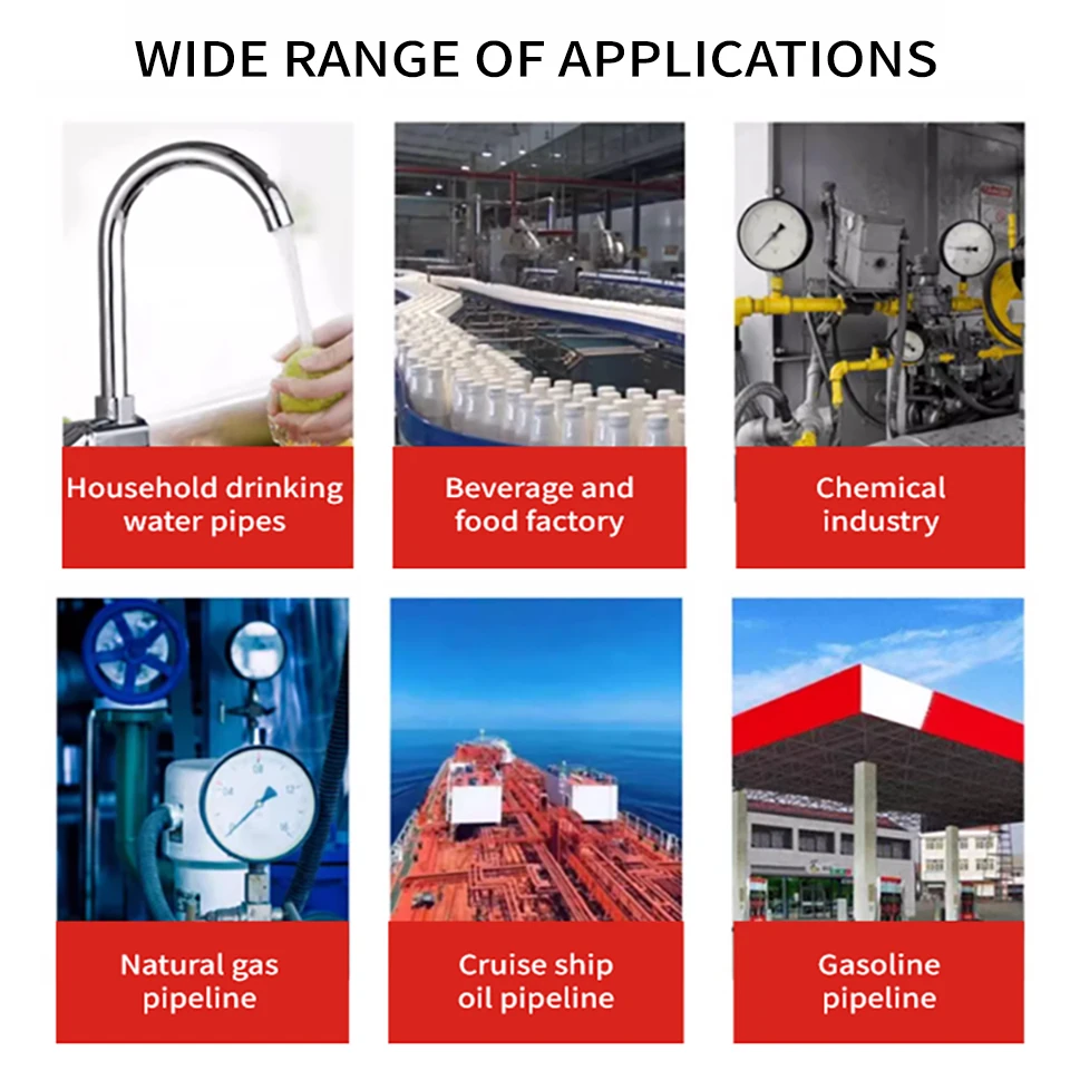 Металлический герметик для труб hauae 565 567 577 572 573 592 Анаэробная Металлическая