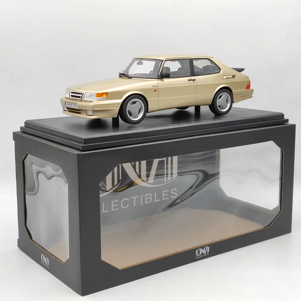 

1/18 DNA Collectibles For Saab 900 Turbo T16 Airflow - Gold DNA000111 Resin Model Car Limited Collection Toys Gift