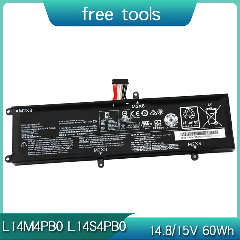 НОВЫЙ L14M4PB0 L14S4PB0 14 8 В 60 Втч аккумулятор для ноутбука Lenovo Rescuer 14ISK 14ISE 14IFI 15ISK 80RN 80RQ