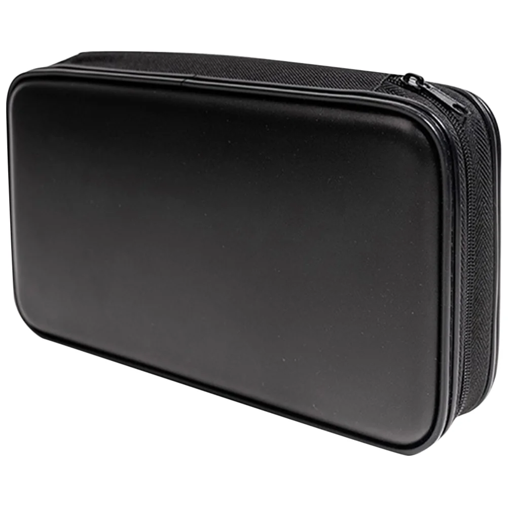 

Purse Media Case Zip Id Case Wallet Disc Carrying Case Square Purse 80 Capacity Holder Storage Box 80 Pcs CD Case