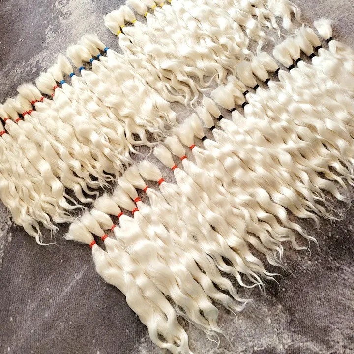 100 г высококачественный чесаный мохер чистый белый необычный высокий кукла