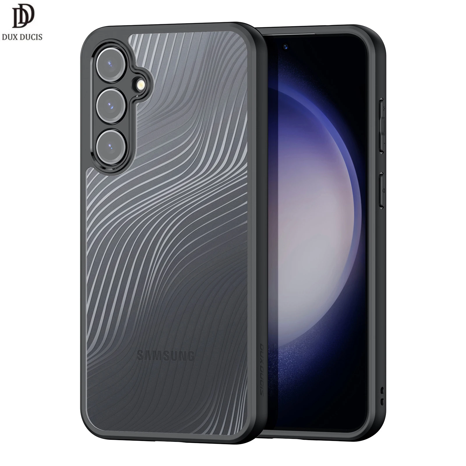 Чехол DUX DUCIS Aimo для Samsung Galaxy S23 FE, противоударный чехол из поликарбоната и ТПУ, матовый чехол с защитой от отпечатков пальцев для S23FE