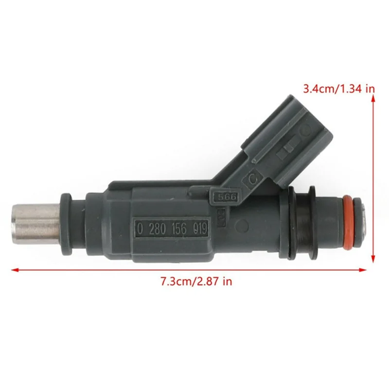 4 шт. Форсунка топливного инжектора 23250-0D030 23209-0D030 для Toyota Avensis Corolla 1 VVTI 6 99-04 0280156019