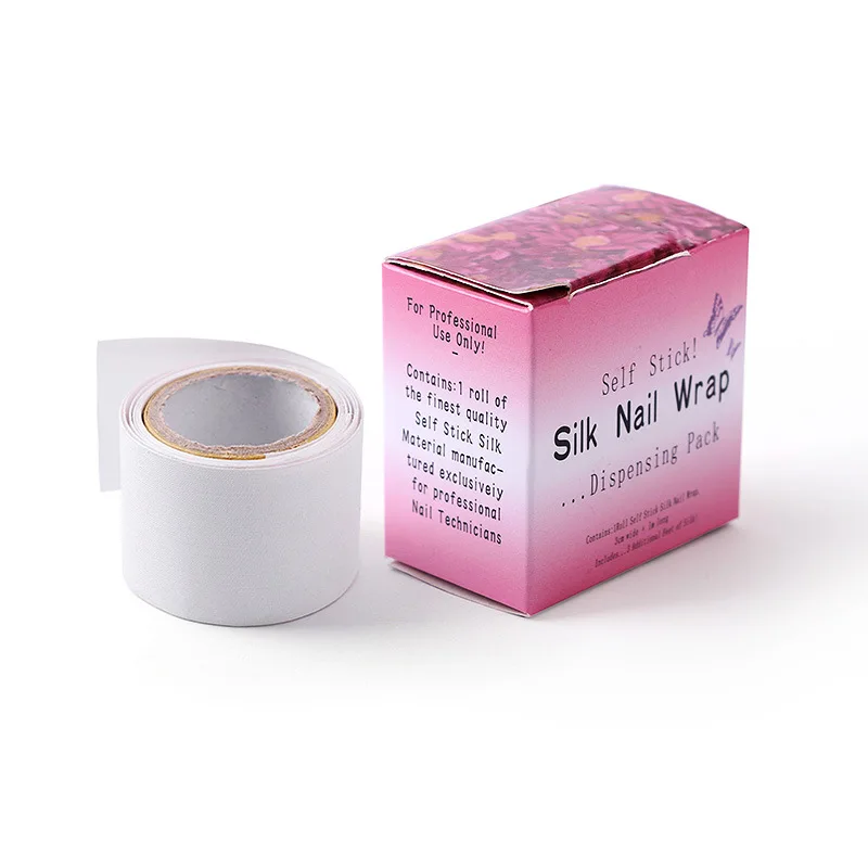 

Fiberglass Nail Wrap Strong Nail Protector for UV Gel Acrylic Nails Self Adhesive Fiberglass &amp
