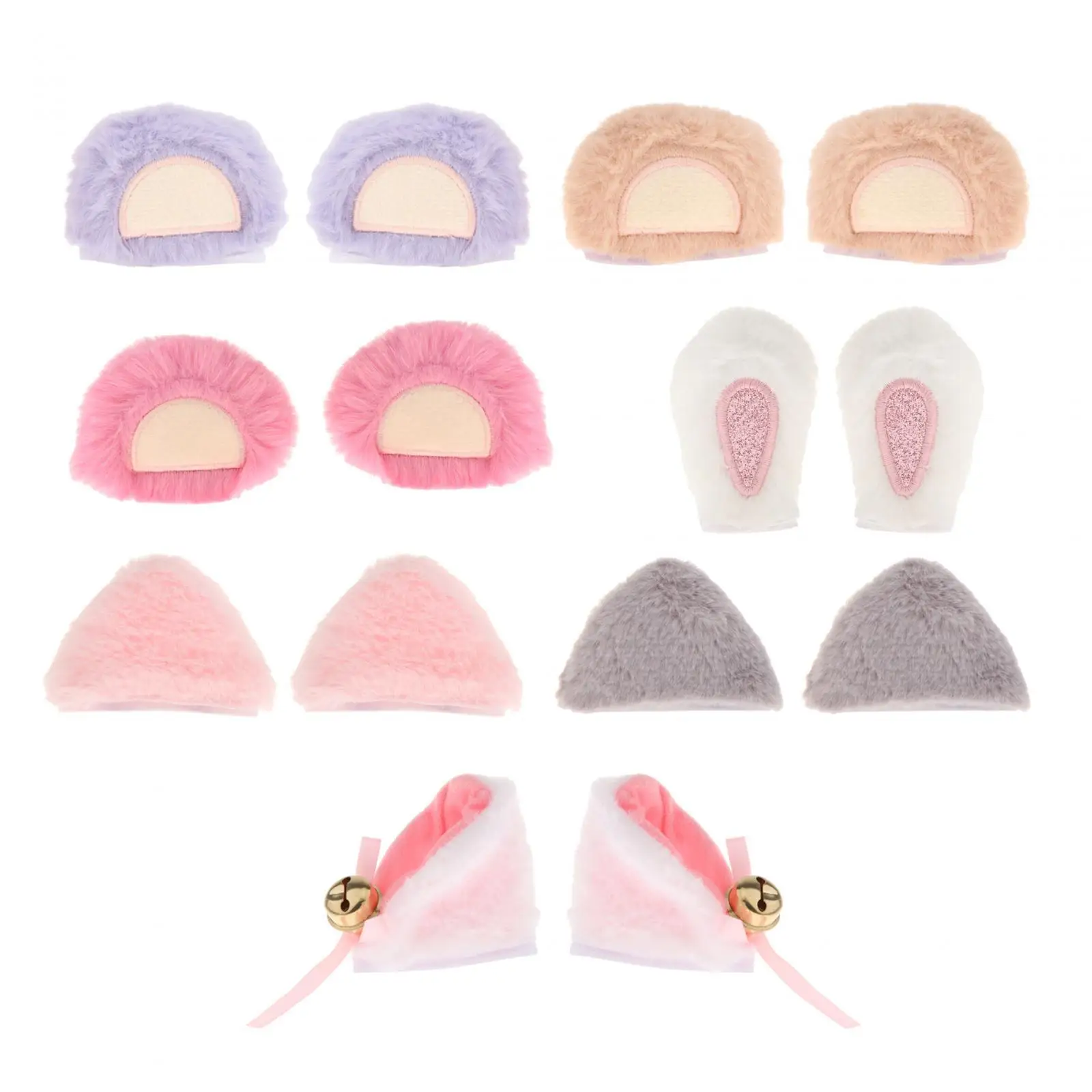 

Ears Helmet Decor Cartoon Helmet Decorations for Biking Skiing Snowboarding