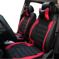 Carnong Front Rear Special Leather Car Seat Covers For Morris Garages MG3-SW MG3 MG5 MG6 MG7 Proper Fit Interior Accessories