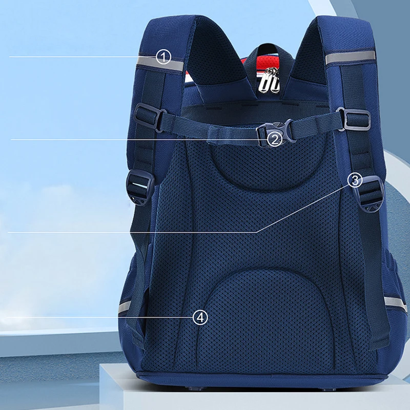 Children School Bags For Girls Boys Large Capacity Waterproof Orthopedic Kids School Backpacks Primary Student Schoolbag Mochila