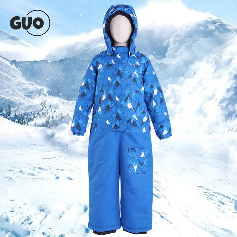 

Kids Snowboard Ski Suit Waterproof Outdoor Sports Jacket Pants Clothes -30 Degree Children Clothing Set Boys Girl Snowsuit Teen