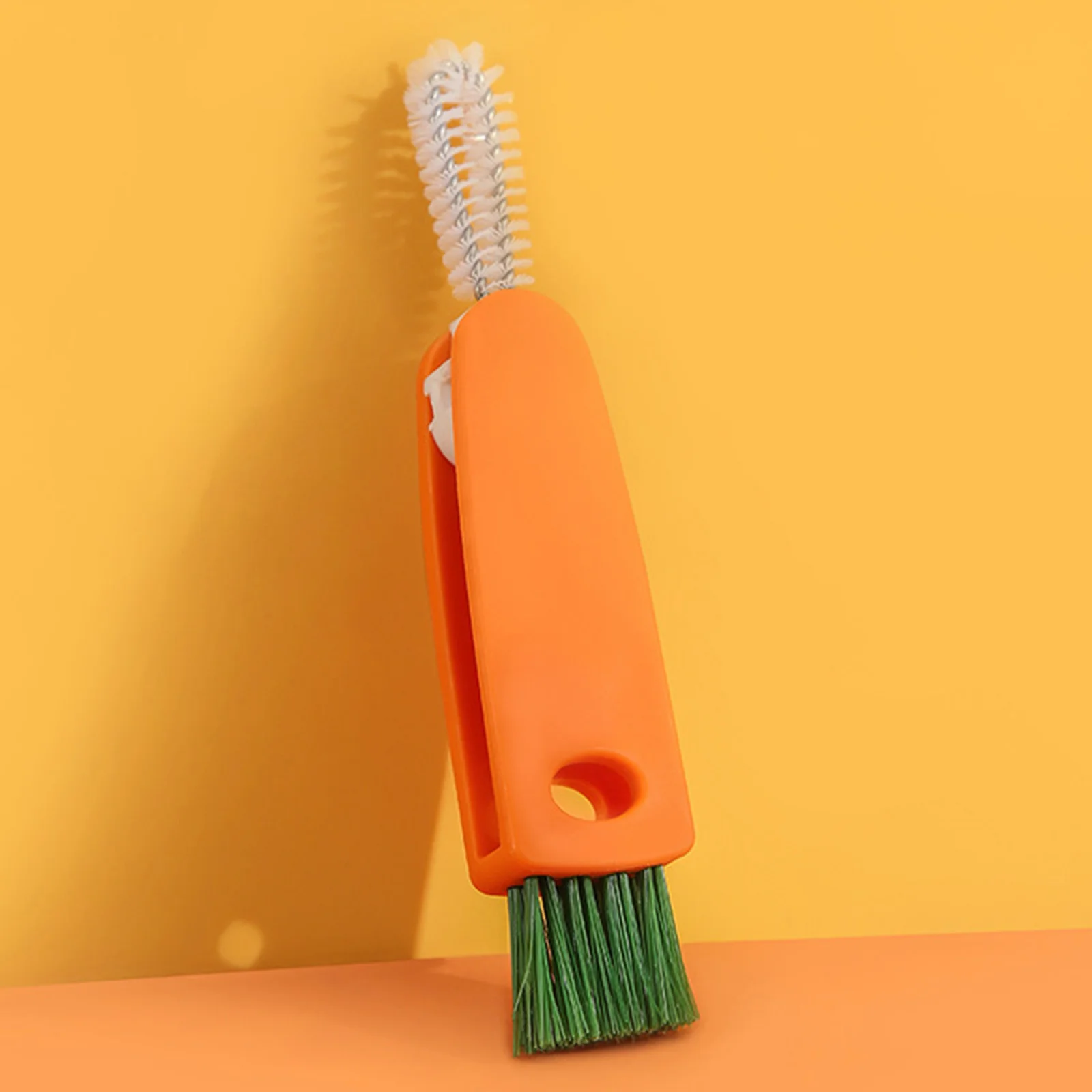 

3-in-1 Multifunctional Bottle Cover Brush, Portable Cup Brush, Spout Brush, Clean No Dead Ends, Tea Stain Brush