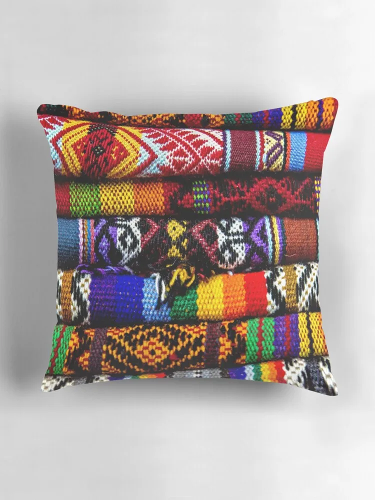 Перуанские тканые цветные одеяла декоративные подушки Cusco для роскошного дивана