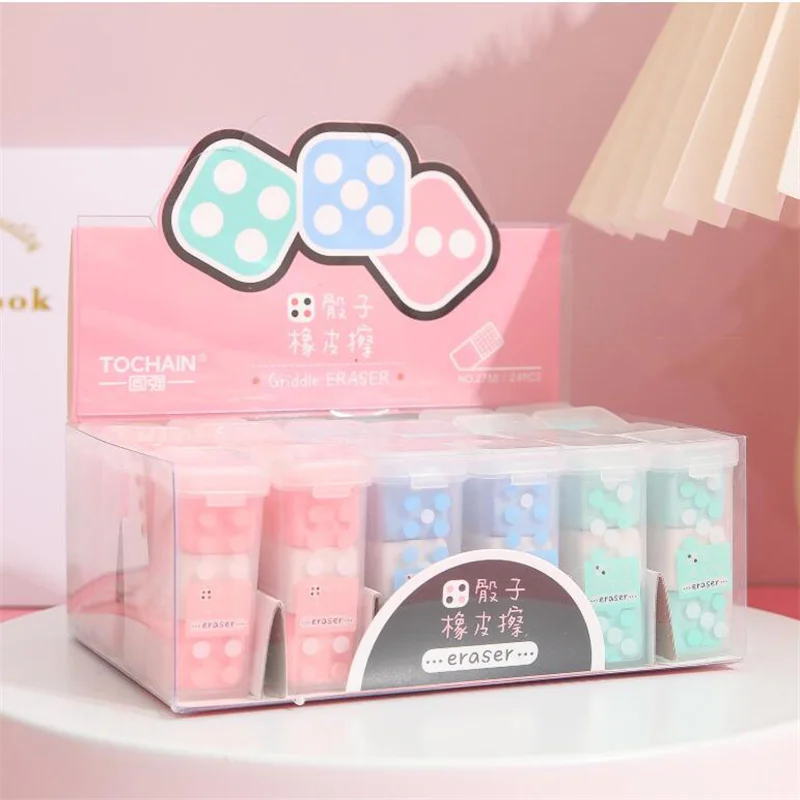 24 коробки/партия моделирующий ластик для письма |