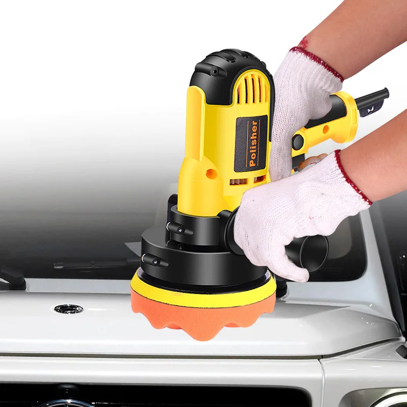 Polishing Machine Car Beauty Waxing Machine Sealing Glaze Machine Polishing Tile Hand-held Electric Sander Car Waxing Machine
