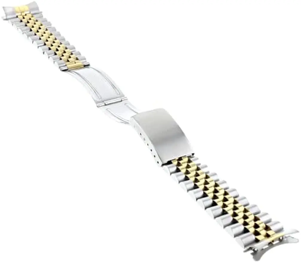 Браслет для часов 20мм. Ferragamo 35mm two-Tone Stainless Steel Bracelet watch.